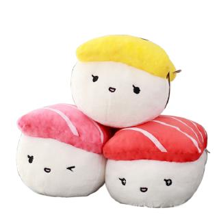 Creative Japan Sushi Shape Plush Toys Stuffed Soft Sofa Pillow Kawaii Cushion Simulation Food Doll