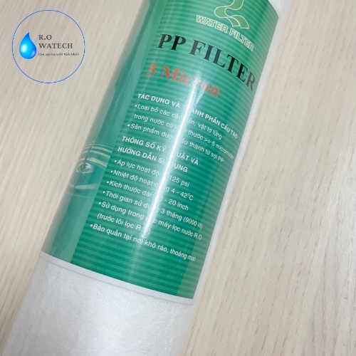 Lõi lọc thô , lõi lọc nước, lõi pp 10inch , lõi lọc ro gia đình