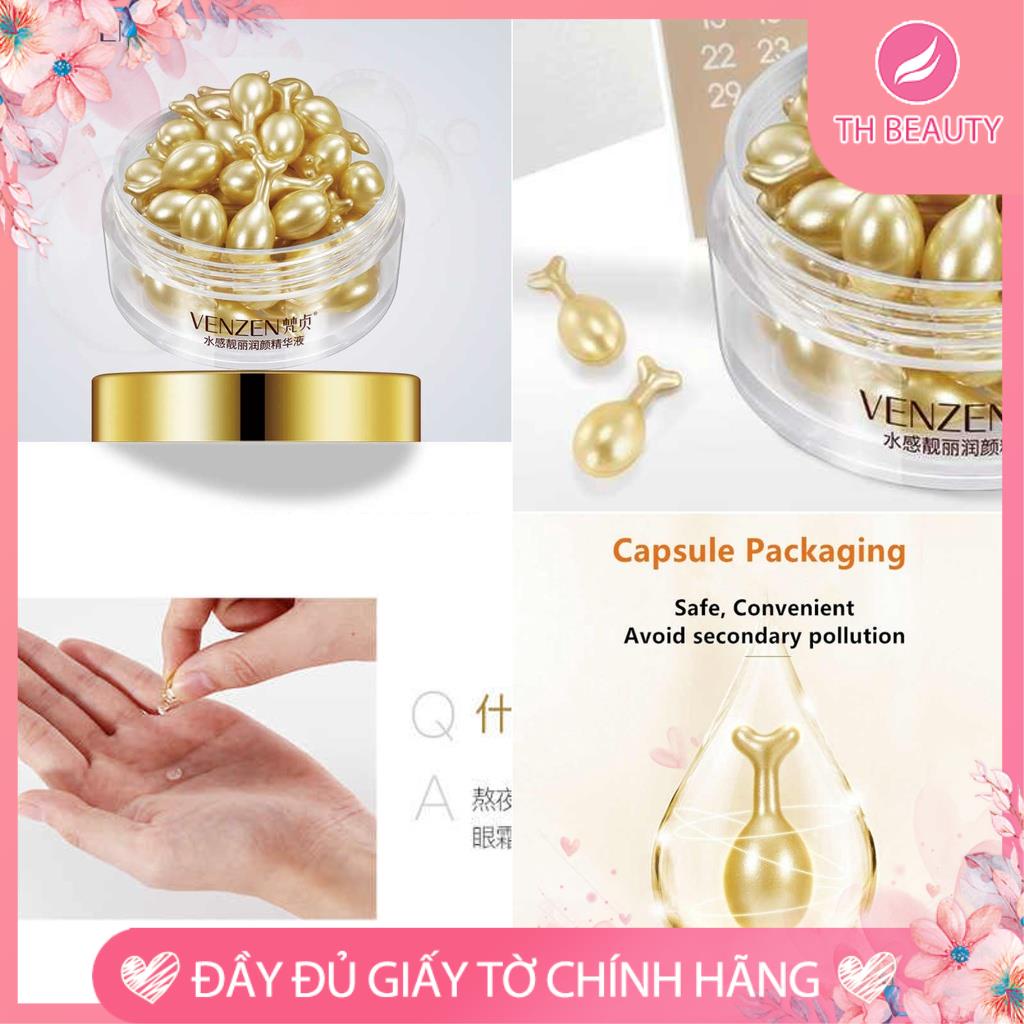 Hộp serum huyết thanh dưỡng trắng da Veze, Venzen