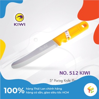 Dao Thái Lan cán vàng - Dao  cắt gọt trái cây KIWI mũi nhọn, cán nhựa