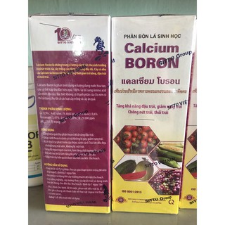 [ NHẬP KHẨU THÁI LAN] Phân bón canxi bo giúp tăng khản năng thụ phấn, giảm rụng trái, dai cuống- Canxibo SITTO THÁI LAN