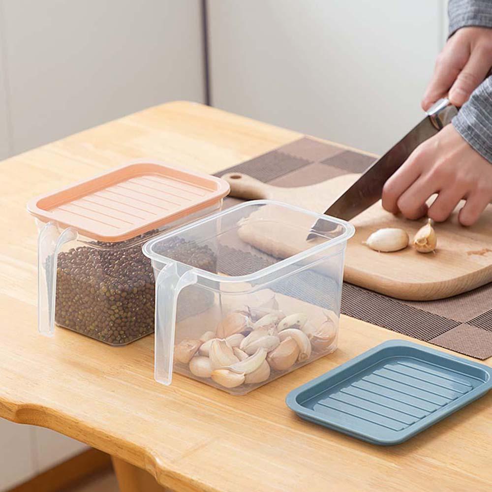 Hộp Đựng Hạt Ngũ Cốc Trong Suốt Có Nắp Đậy Kín Tiện Dụng