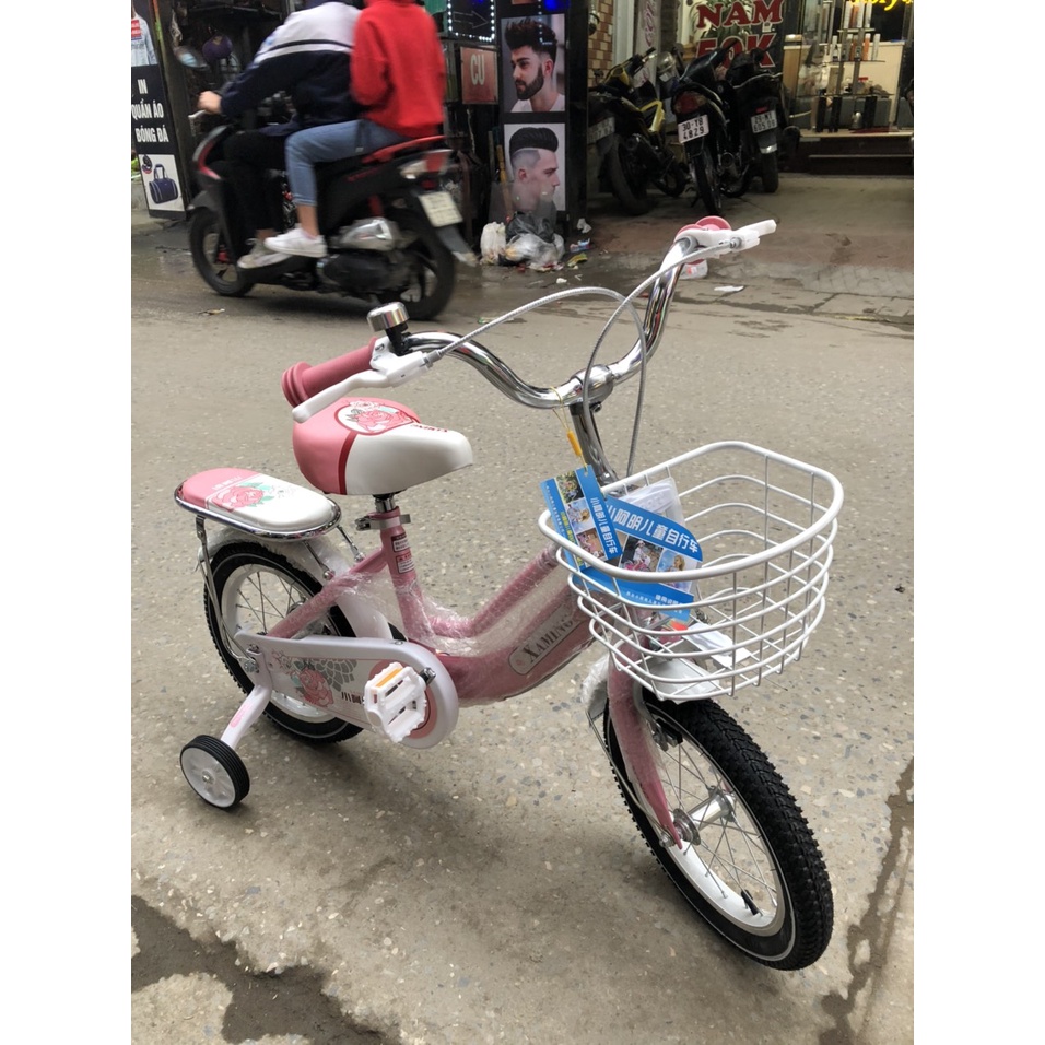 Xe Đạp Trẻ Em Xaming Bé Gái ĐỦ SIZE: 12/14/16/18/20