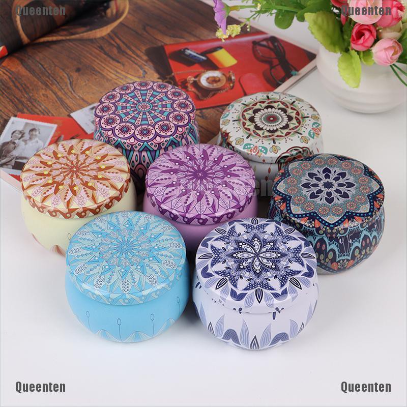 [Hàng mới về] Hộp đựng nến bằng thiếc xinh xắn