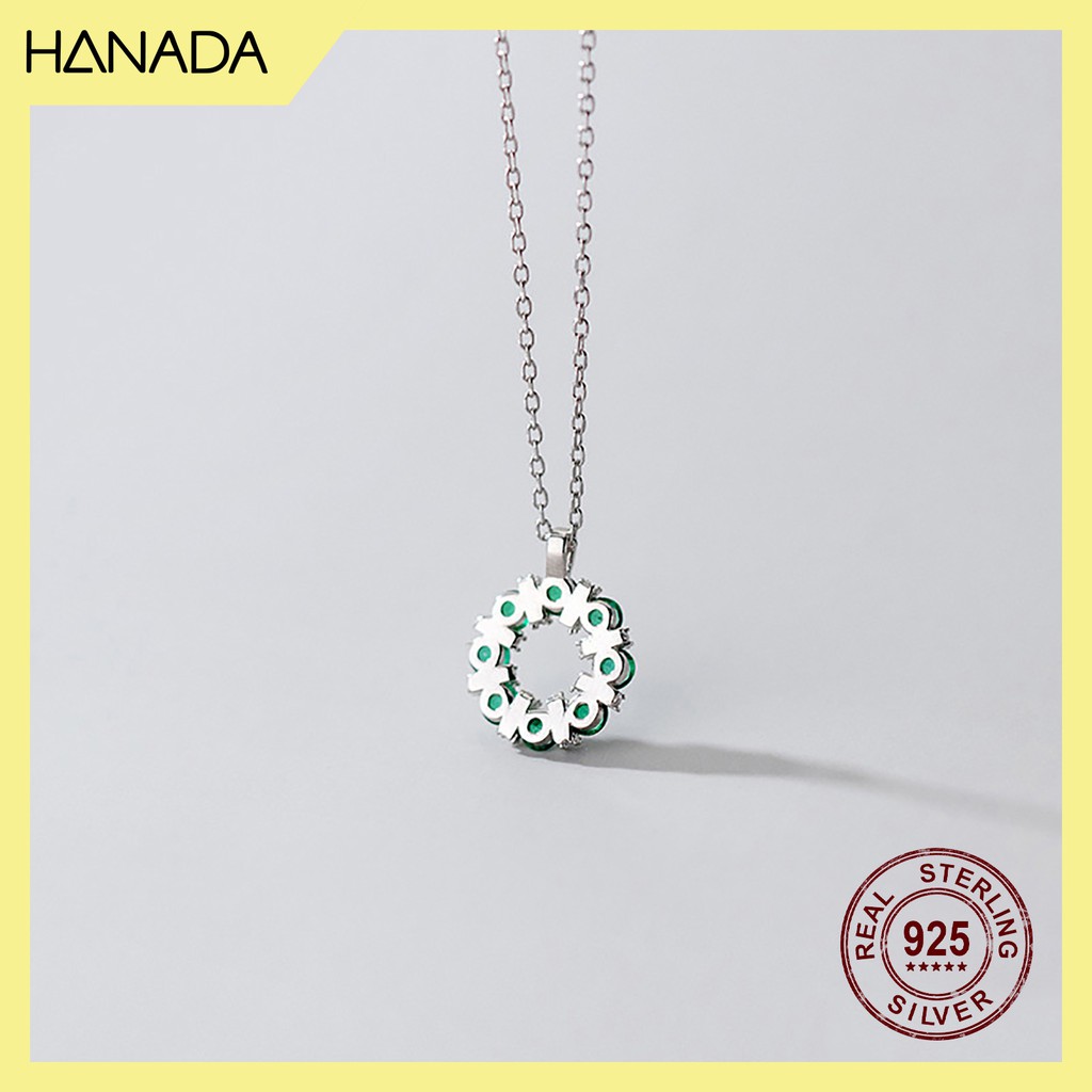 Dây Chuyền Bạc 925 Hanada Emerald eyes N34.N.0.B.600. 0720