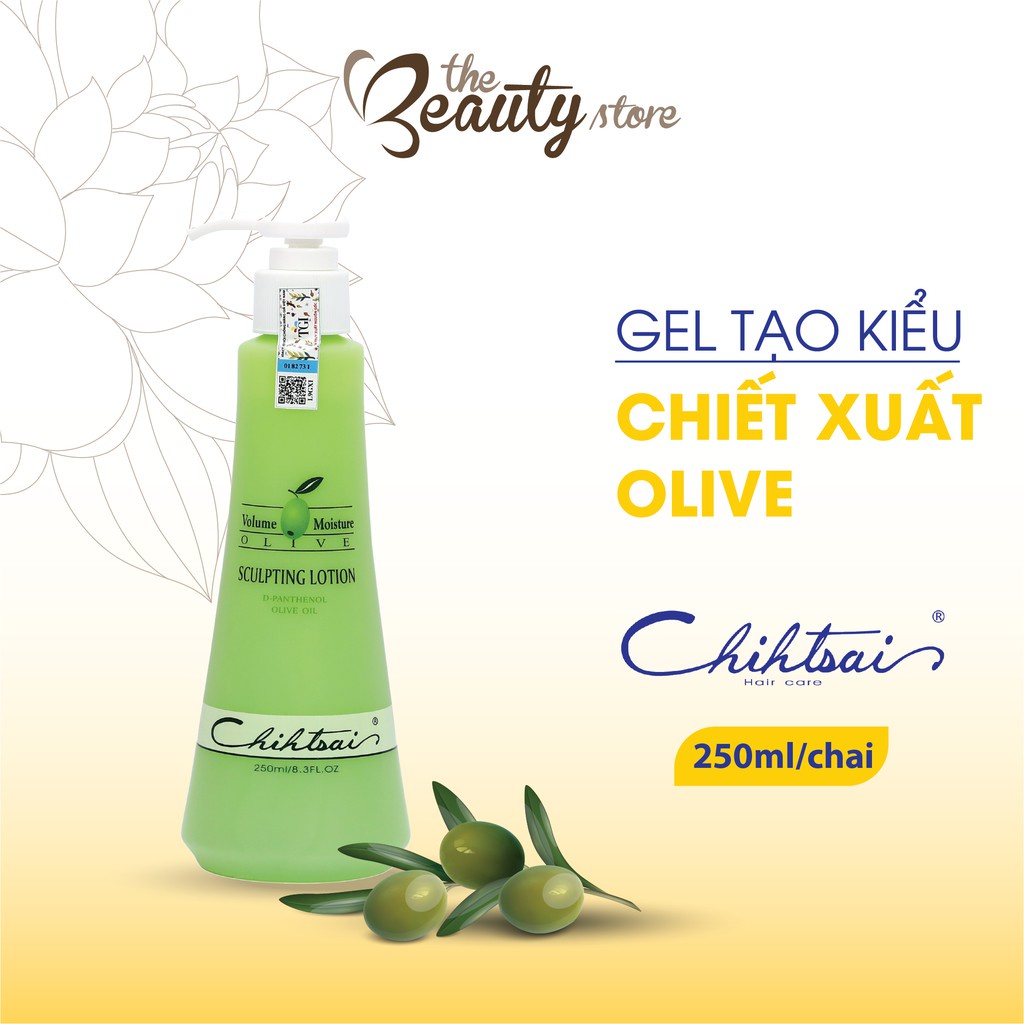 Gel dưỡng tạo kiểu tóc uốn Chihtsai Sculpting Lotion 250ml