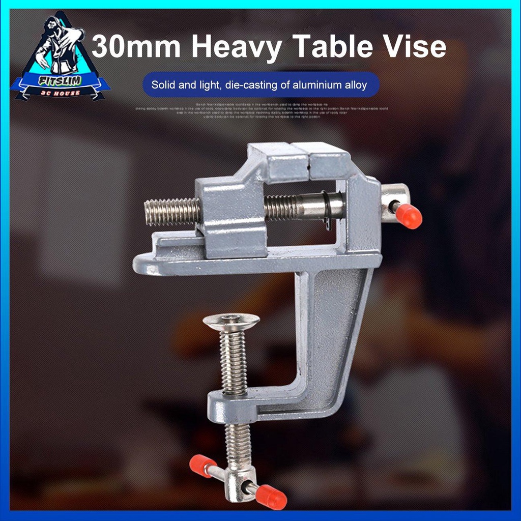 Bàn ghế bằng hợp kim nhôm 35MM Kẹp Vise Bàn ghế nhỏ Vise Bàn Vise Vise