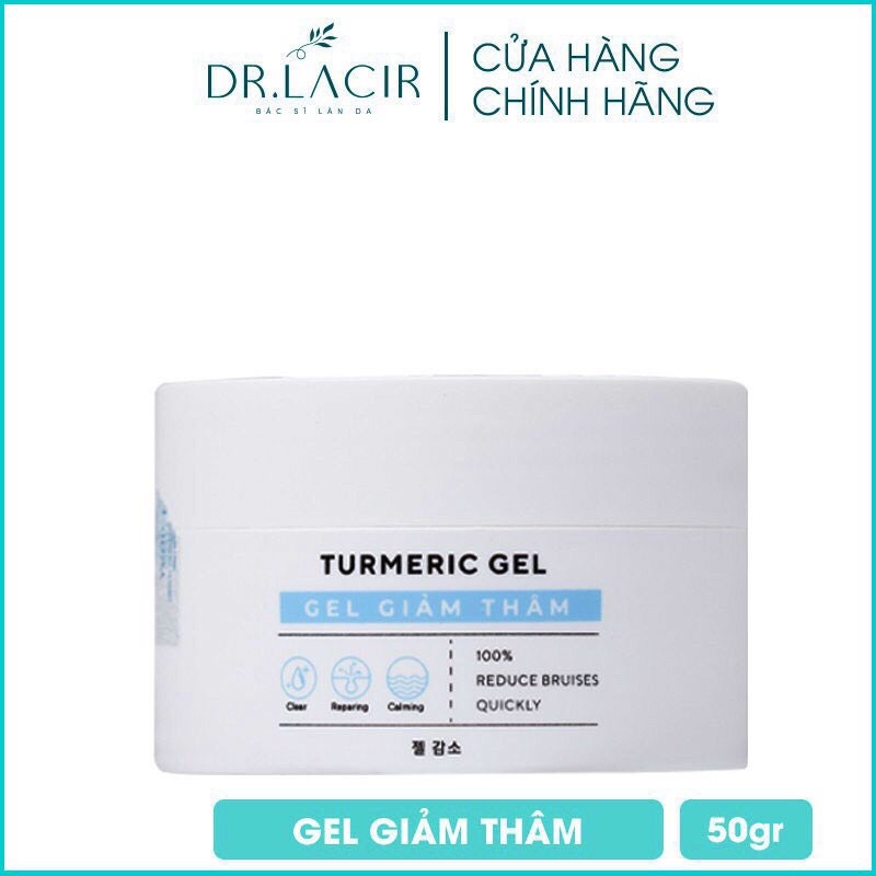 Gel Thâm Drlacir,Hộp 50 gram,Gel giảm Thâm,giảm và ngừa tăng sắc tố,giảm thâm do mụn,côn trùng cắn,dưỡng trắng da