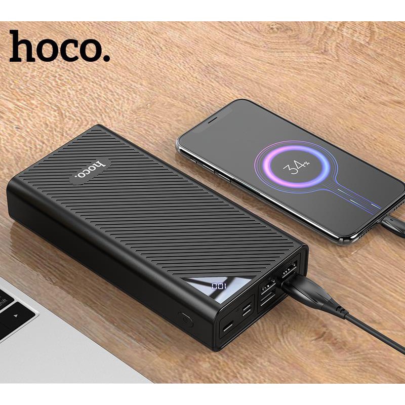 Sạc Pin Dự Phòng Hoco DB04 - Dung Lượng 30.000 mAh - Hàng Chính Hãng