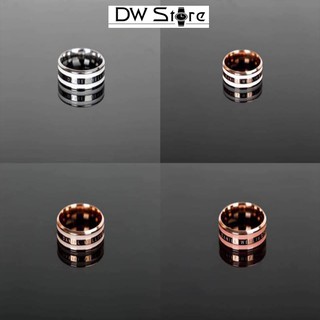 Nhẫn nam/nữ D|W version 2 đủ size,đủ màu- Nhẫn V2 thép không gỉ