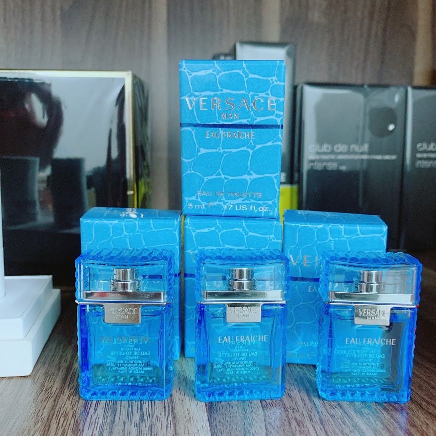 [Mini Nam] Nước hoa Versace Man Eau Fraiche EDT 5ml chính hãng | BigBuy360 - bigbuy360.vn