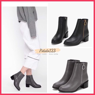 DAPHNE - Bốt Daphne kéo khóa bốt lửng