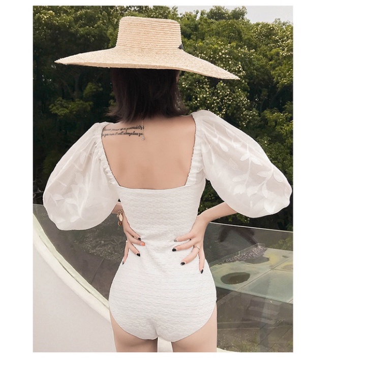 Bikini liền thân 1 mảnh LUHAZO sang chảnh Hàn Quốc cao cấp xịn xò không đụng hàng 2022 2603 DK4T403