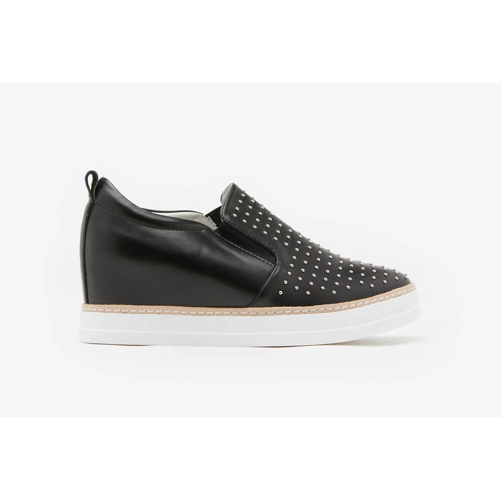 Giầy Slip on Pazzion Singapore chính hãng 8068-3 - BLACK | BigBuy360 - bigbuy360.vn