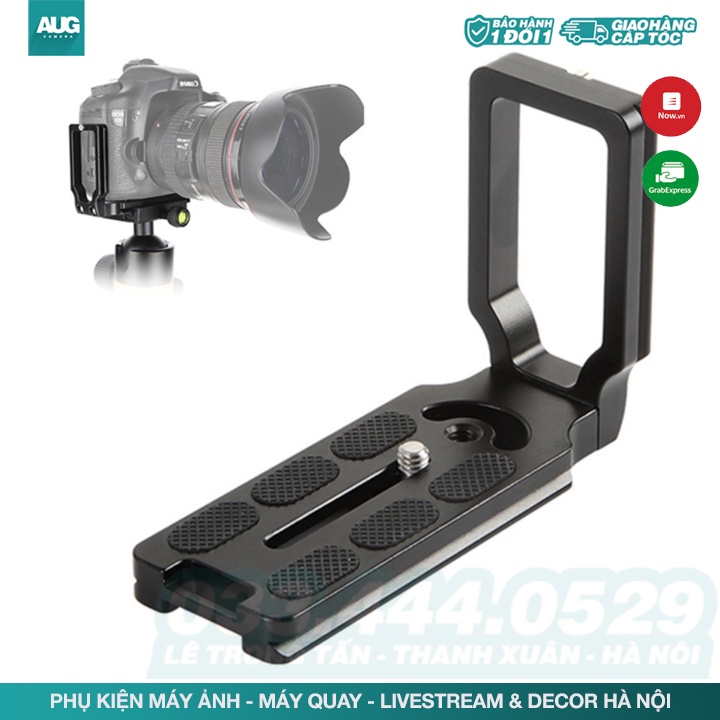 Đế thao tác nhanh quick plate bracket L - L Plate - Thanh chữ L cho máy ảnh - AUG Camera Hà Nội