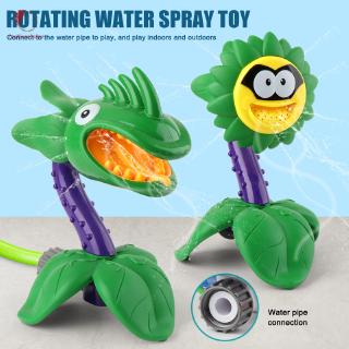 Water Sprinkler for Kids Rotatable Water Splash Spray Toy for Summer Lawn Yard Outdoor Games