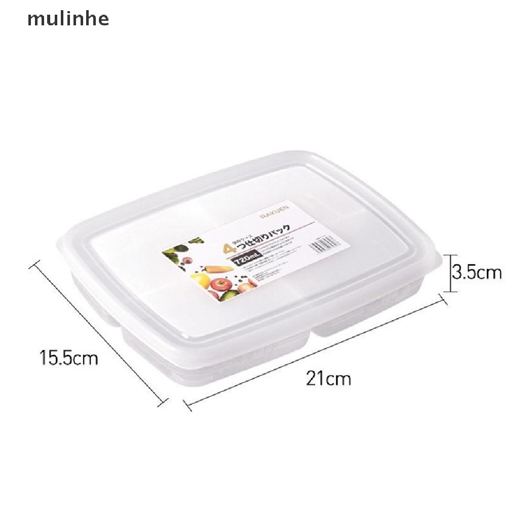 Hộp Đựng Thực Phẩm Đông Lạnh 4 Ngăn Tiện Lợi