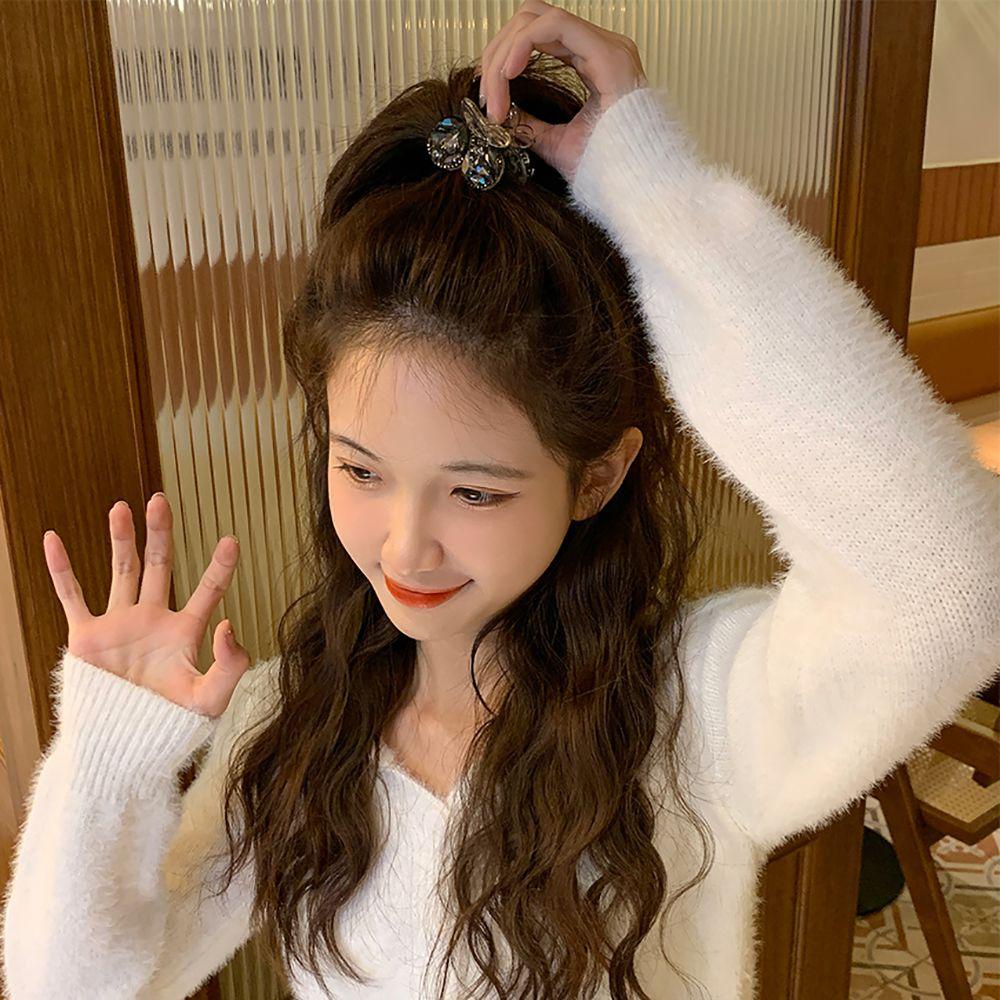 Kẹp Tóc Càng Cua Hình Quả Cherry Thời Trang Sang Trọng Cho Nữ BACK2LIFE Giá Đỡ|Kẹp Tóc Phong Cách Hàn Quốc