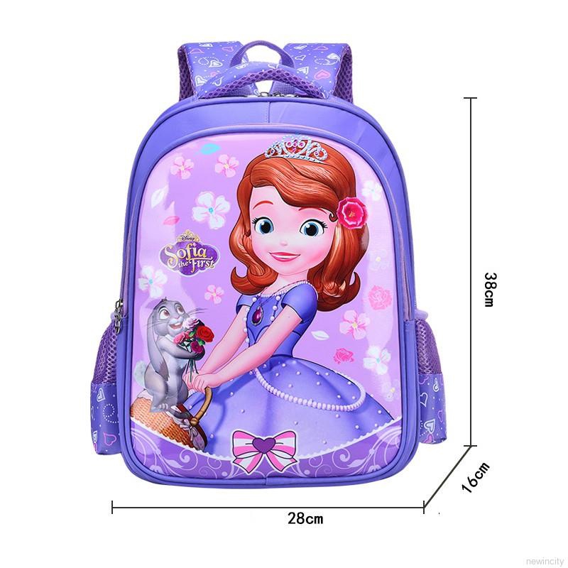 Ba lô họa tiết hoạt hình phong cách Hàn Quốc cho bé gái