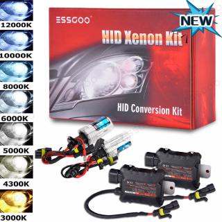 Đèn LED Pha Chuyển Đổi NovSight 55W ESSGOO HID KIT 9005 H10 H4 3000k 4300k 6000k Kèm Vật Liệu Dằn Cân Bằng