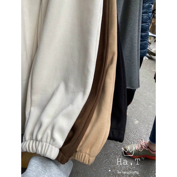 Quần Boom Tăm Trơn Màu KYUBICHAN89  Jogger thun bo ống, form rộng,mặc ở nhà cá tính Ulzzang