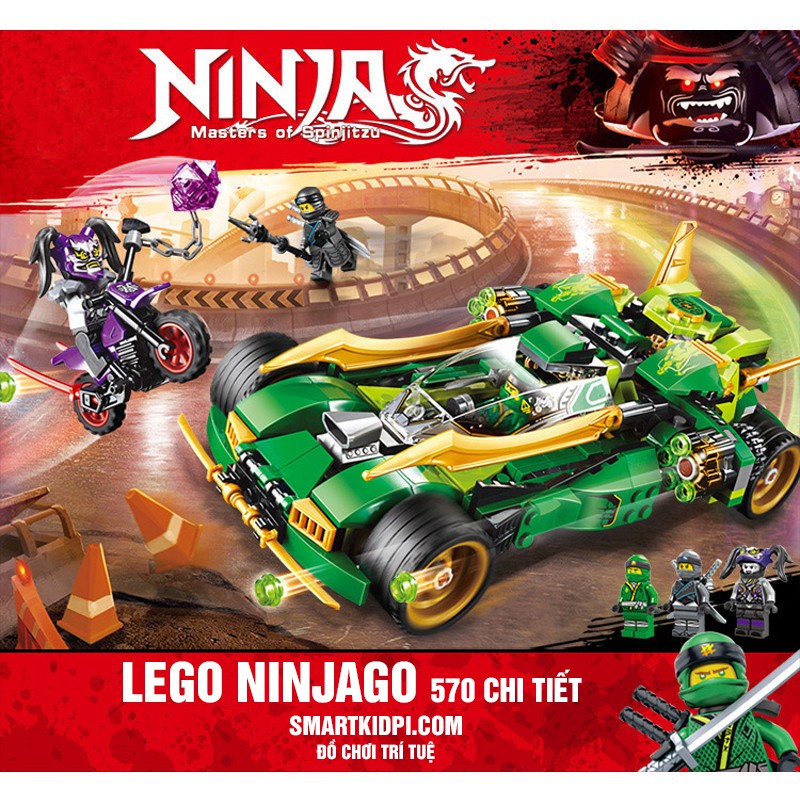 - BỘ ĐỒ CHƠI XẾP HÌNH LEGO NINJAGO