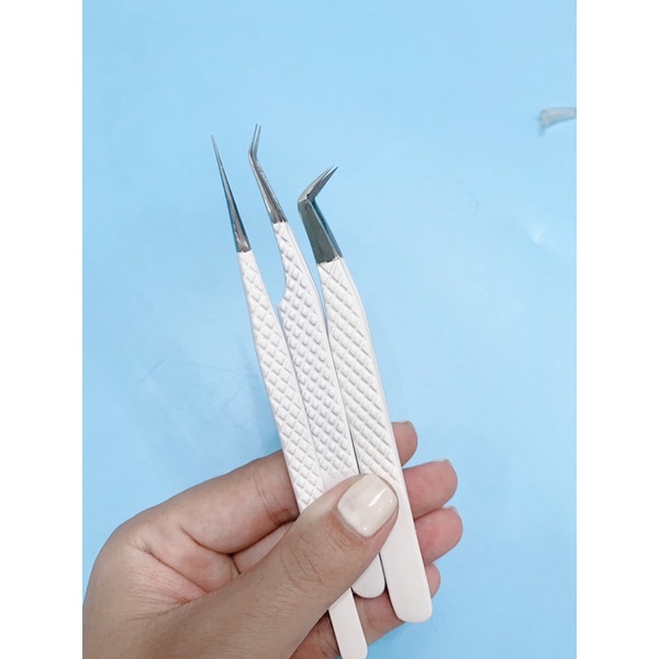 Nhíp nối mi volume, nhíp tách, nhíp classic combo nhíp tiện lợi