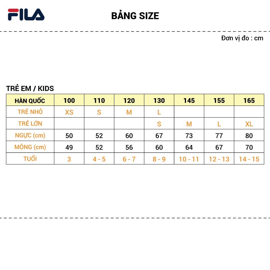 Quần dài thể thao trẻ em Fila Rainbow - FK2FPD4101X-INA