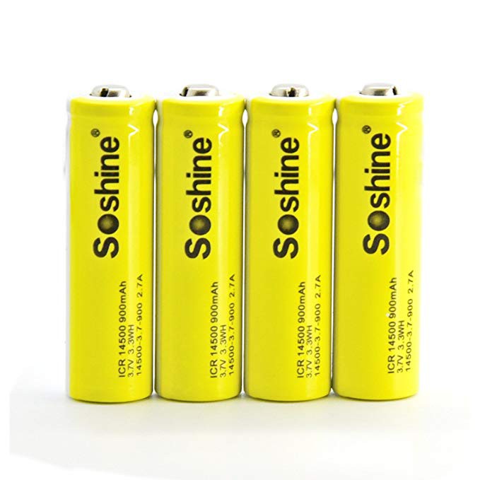 Pin sạc Soshine 14500 3.7V 900mah