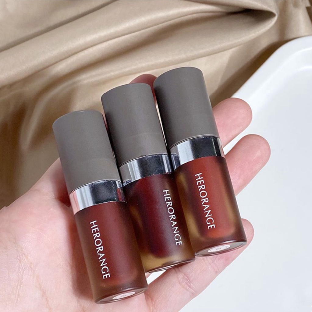 Son kem bóng Herorange bạc căng mọng mềm nhẹ HERO35