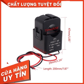 Cảm biến dòng điện CT mở Pzct-02 100a/100ma Ac current transformer
