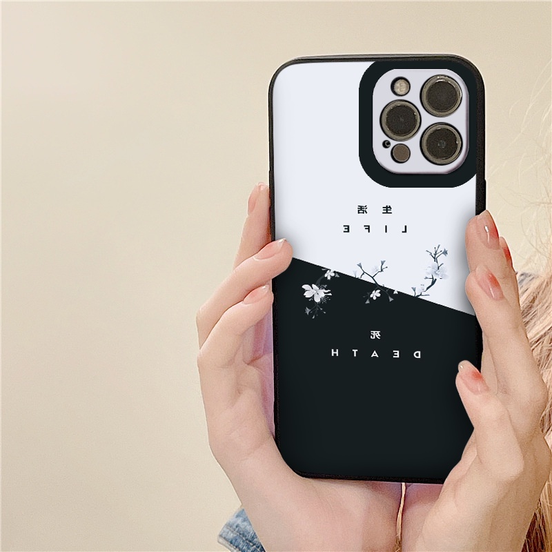 ỐP LƯNG IPHONE Life death  ốp iphone 12 pro/13pro/13promax/7/7+/8/8+/X/XS/XSM/11/11PMROMAX tr1050