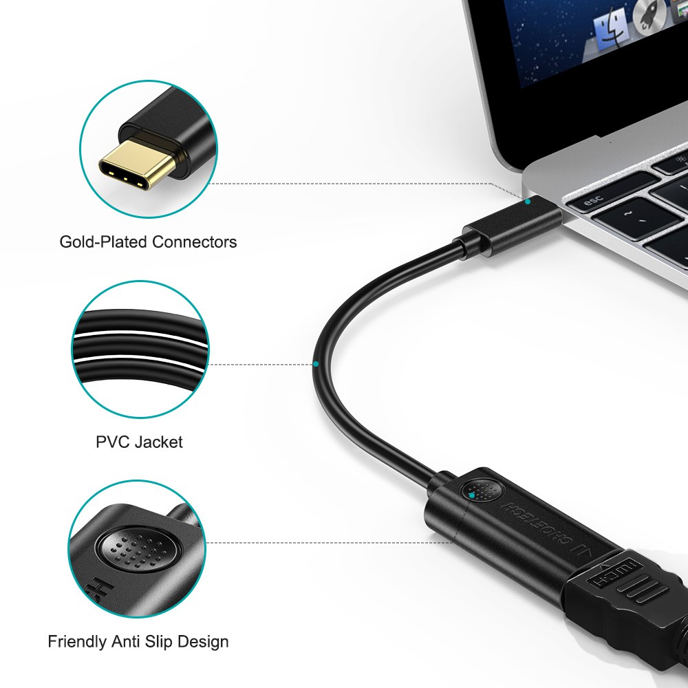 Bộ chuyển đổi Choetech USB C sang HDMI (HUB-H04)