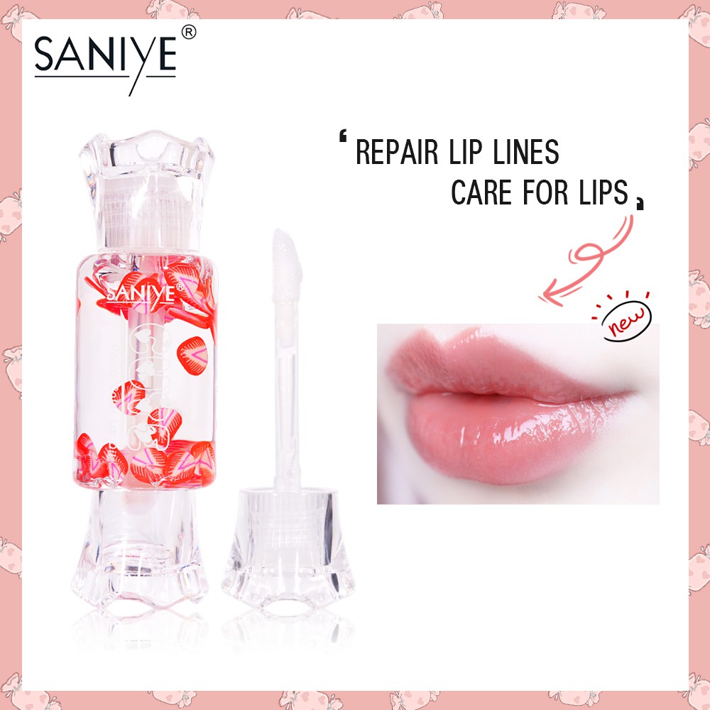 Lip Oil SANIYE L1177 Transperant Candy Shape 12g