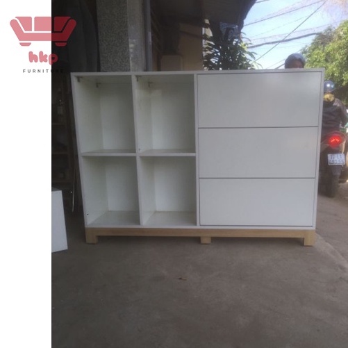 Tủ gỗ dài 1,4 m đa năng, có làm theo yêu cầu