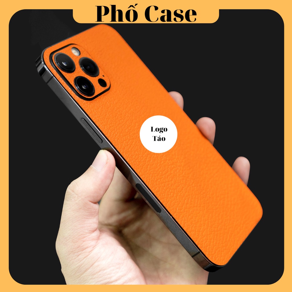 Miếng dán lưng da thật Iphone 14promax 13promax 12promax 11promax 13pro 12pro 11pro 13 12 11 Xsmax Xs X