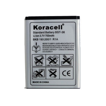 Pin Dành Cho Điện Thoại Sony Ericsson BST-36, J300, K310i, K510i, Z550i, Z558i, K510i, W200i ( BST-36 )