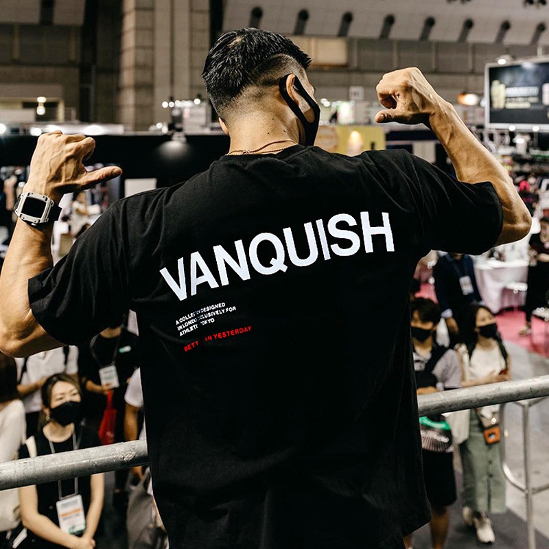 Áo Thun Cotton Nam Tay Ngắn Dáng Rộng Thoải Mái