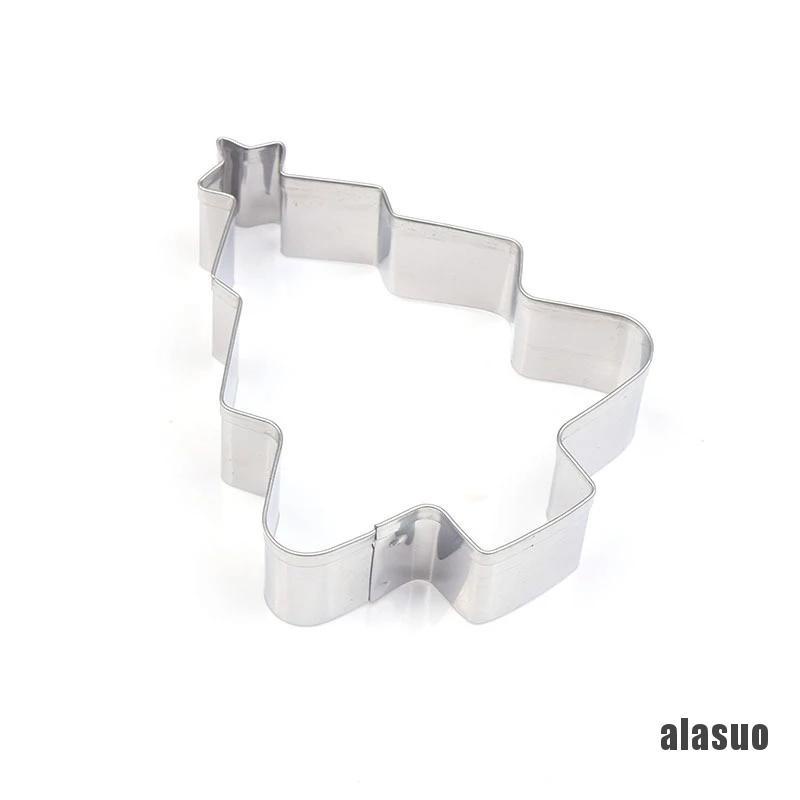 Bộ 5 Khuôn Cắt Bánh Quy Hình Cây Thông Giáng Sinh