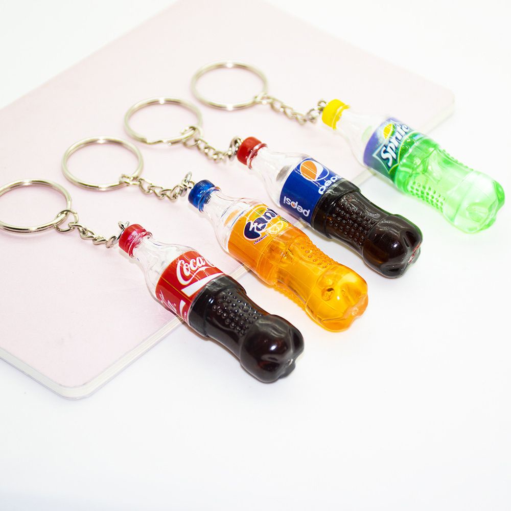 Móc khóa hình lon nước ngọt độc đáo thời trang