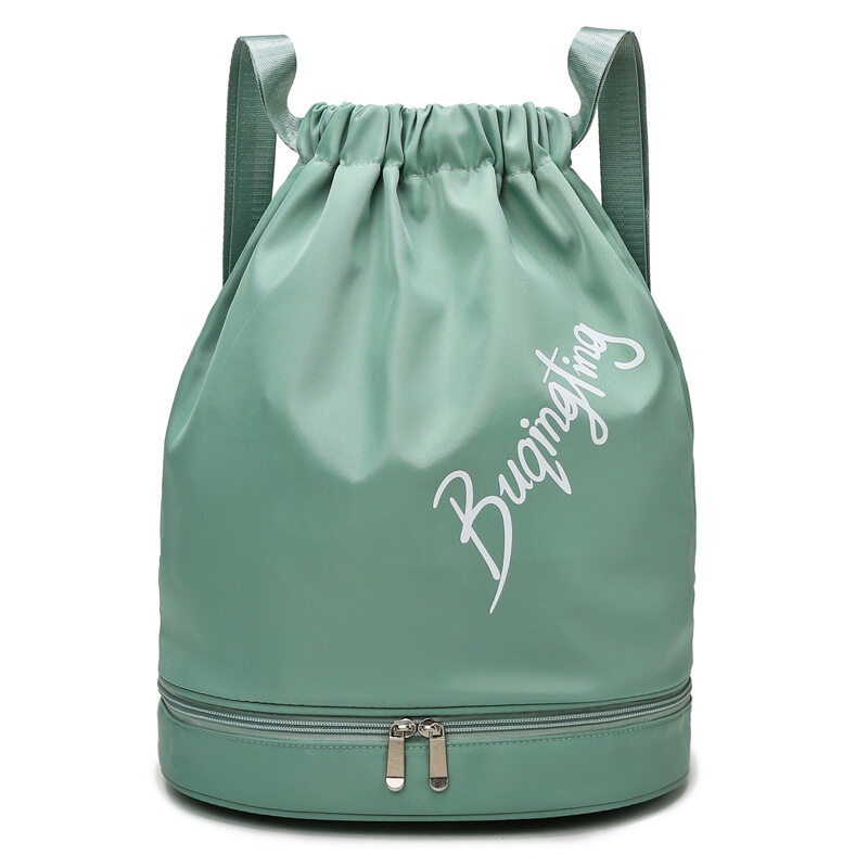 Túi Dây Rút Đeo Vai Hai Ngăn Đựng Đồ Tập Thể Thao yoga Chống Thấm Nước Thời Trang Cho Nữ