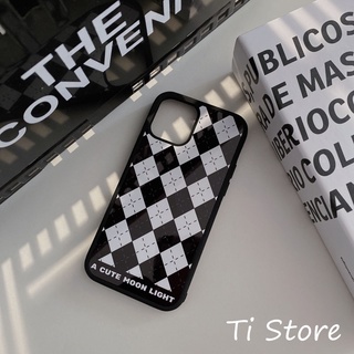 Ốp lưng caro black white ip