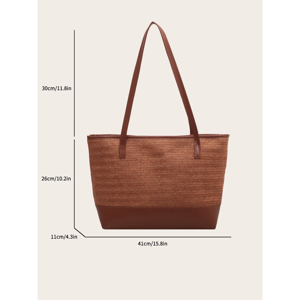 Túi Xách Đan Rơm Thời Trang Nữ Xinh Xắn