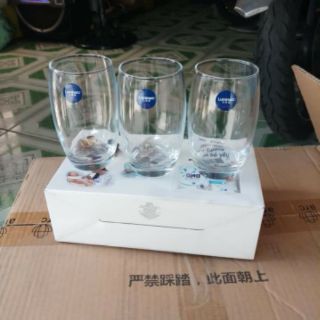 Combo  3 ly thủy tinh Luminarc 350ml.