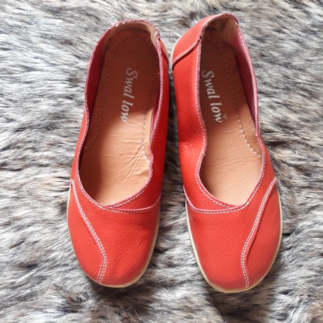 Giày size 35-36 da thật