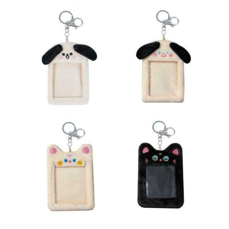 Móc khóa đựng card hình thú dễ thương ^^