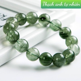 VÒNG TAY PHONG THUỶ TÓC XANH