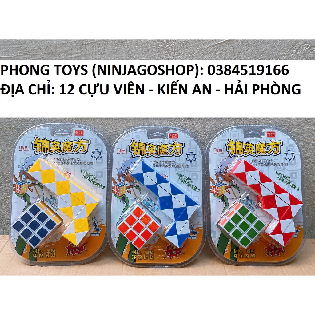 Đồ chơi rubik lọai cơ bản và loại dài (có ảnh thật)