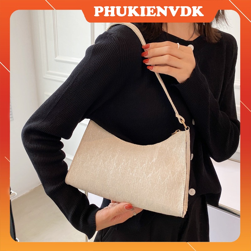 Túi xách nữ túi đeo vai retro phong cách châu Âu