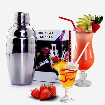 BÌNH LẮC PHA CHẾ ĐA NĂNG INOX CAO CẤP - COCKTAIL SHAKER 350ML - B7590